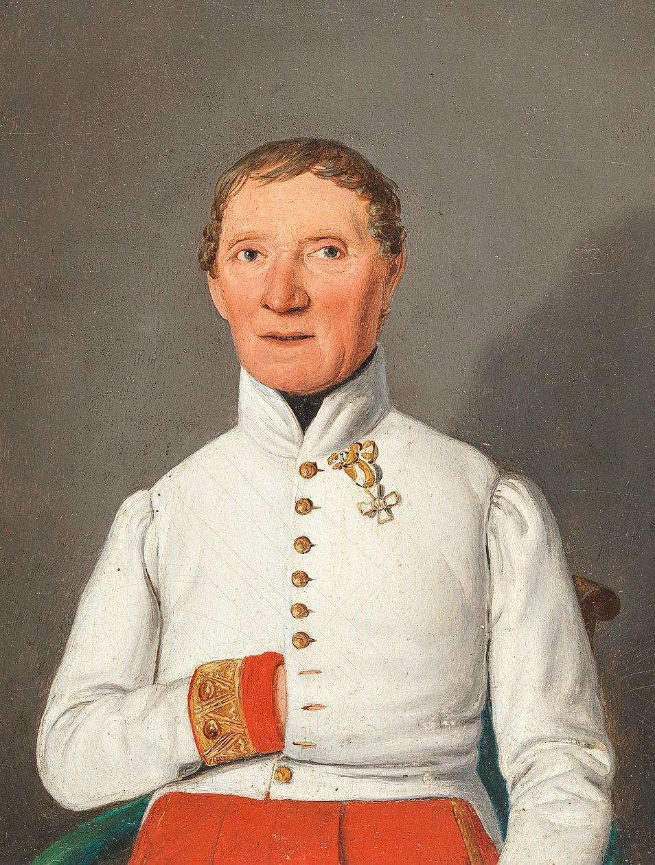 Portrét Friedricha Hoffmanna von Donnersberg 1769-1848, 1842. od Matthias Rudolf Toma