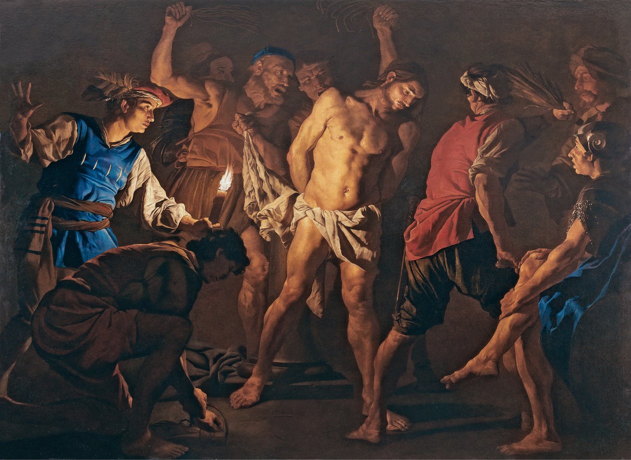Bičování Krista, c. 1640. od Matthias Stomer