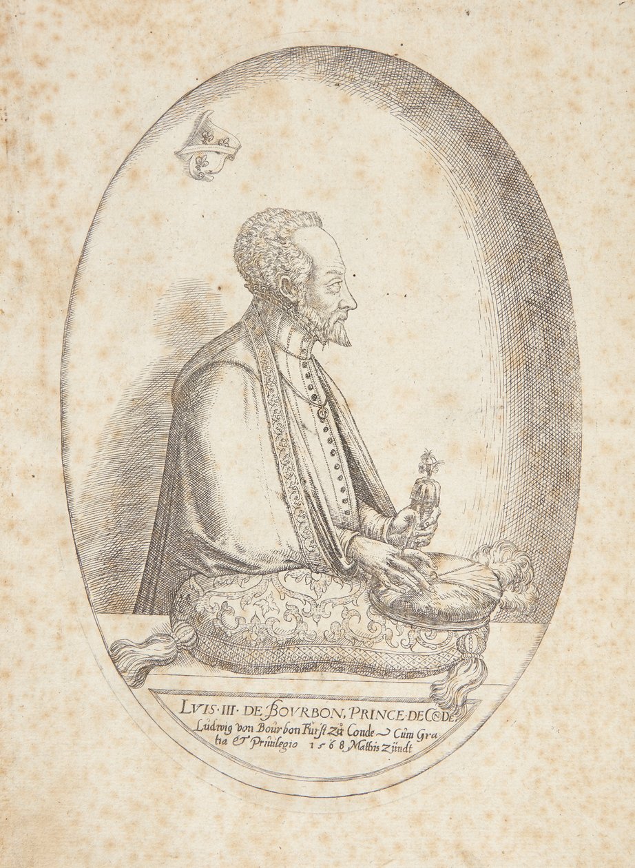 Ludvík III. Bourbonský, prins af Condé od Matthias Zündt