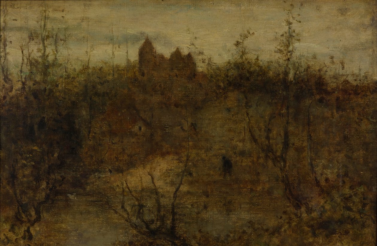 Začarovaný hrad od Matthijs Maris