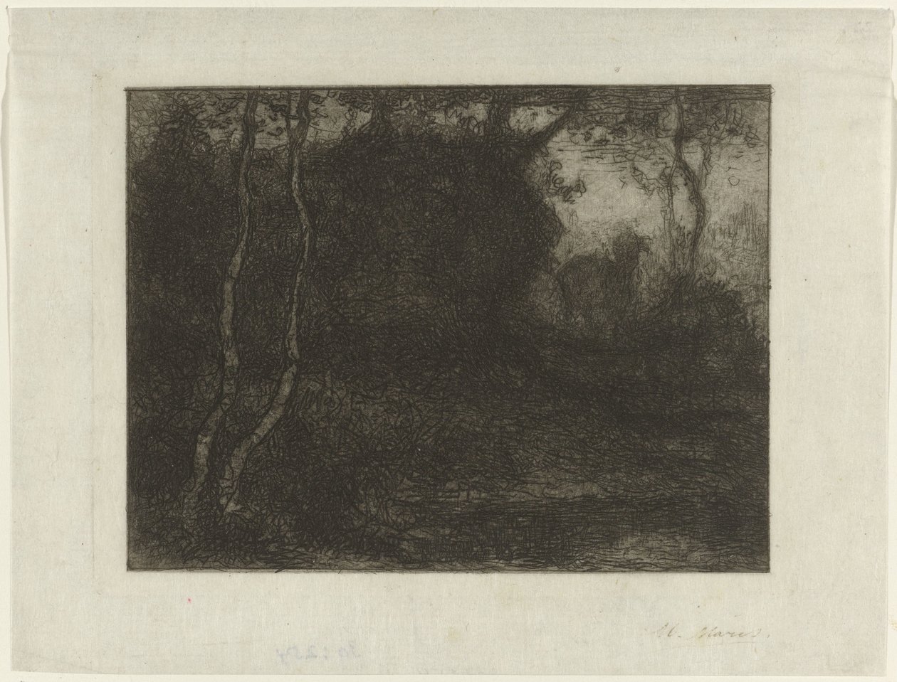 Les s dítětem od Matthijs Maris