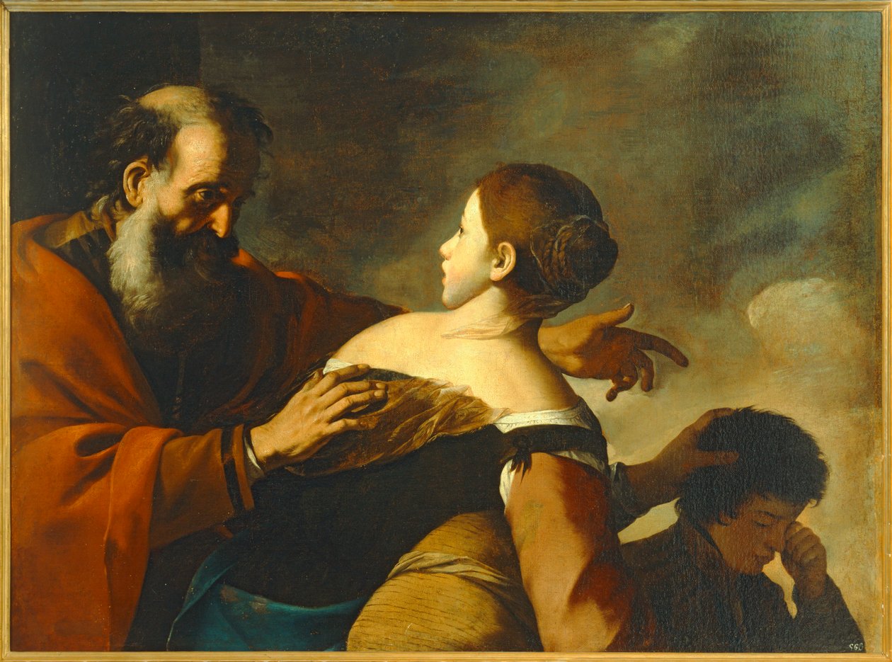Abraham a Hagar. 10010031 ... od Mattia (1613 99) Preti