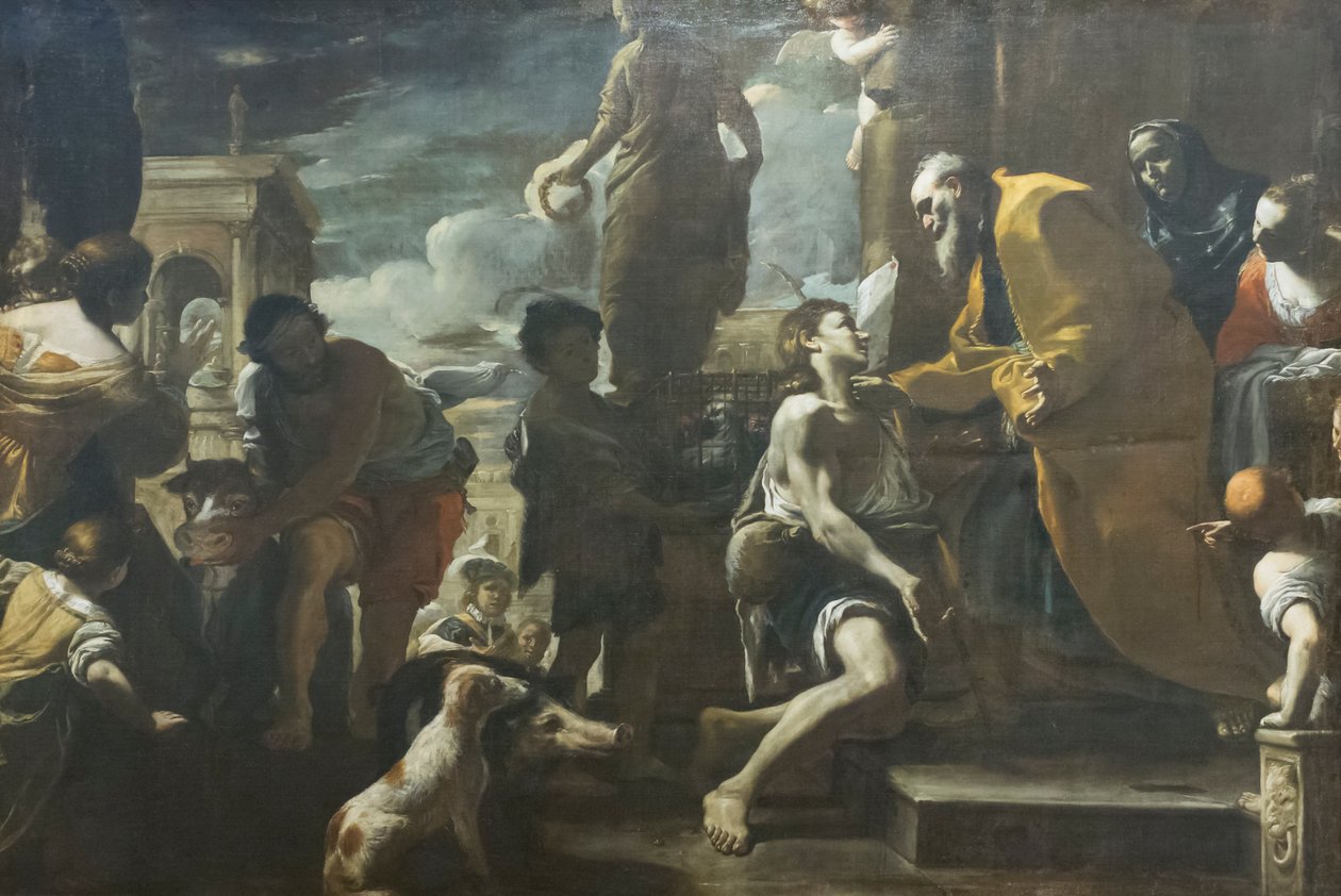 Tuhlaajapojan paluu od Mattia (1613 99) Preti