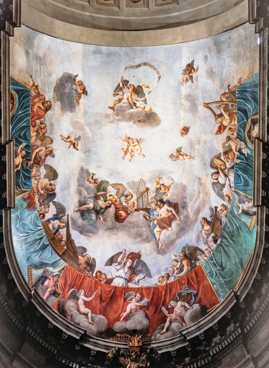 Koncerty andělů od Mattia (1613 99) Preti