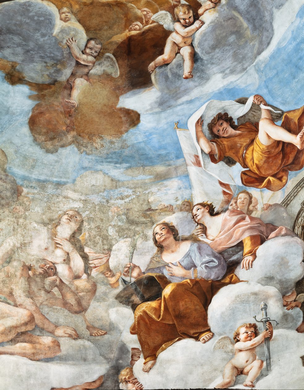 Paradise, detail od Mattia (1613 99) Preti