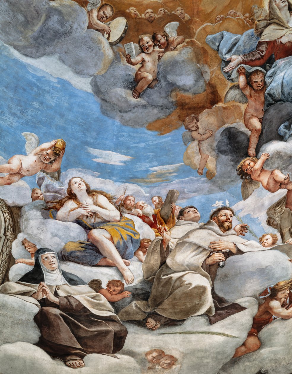 Paradise, detail od Mattia (1613 99) Preti