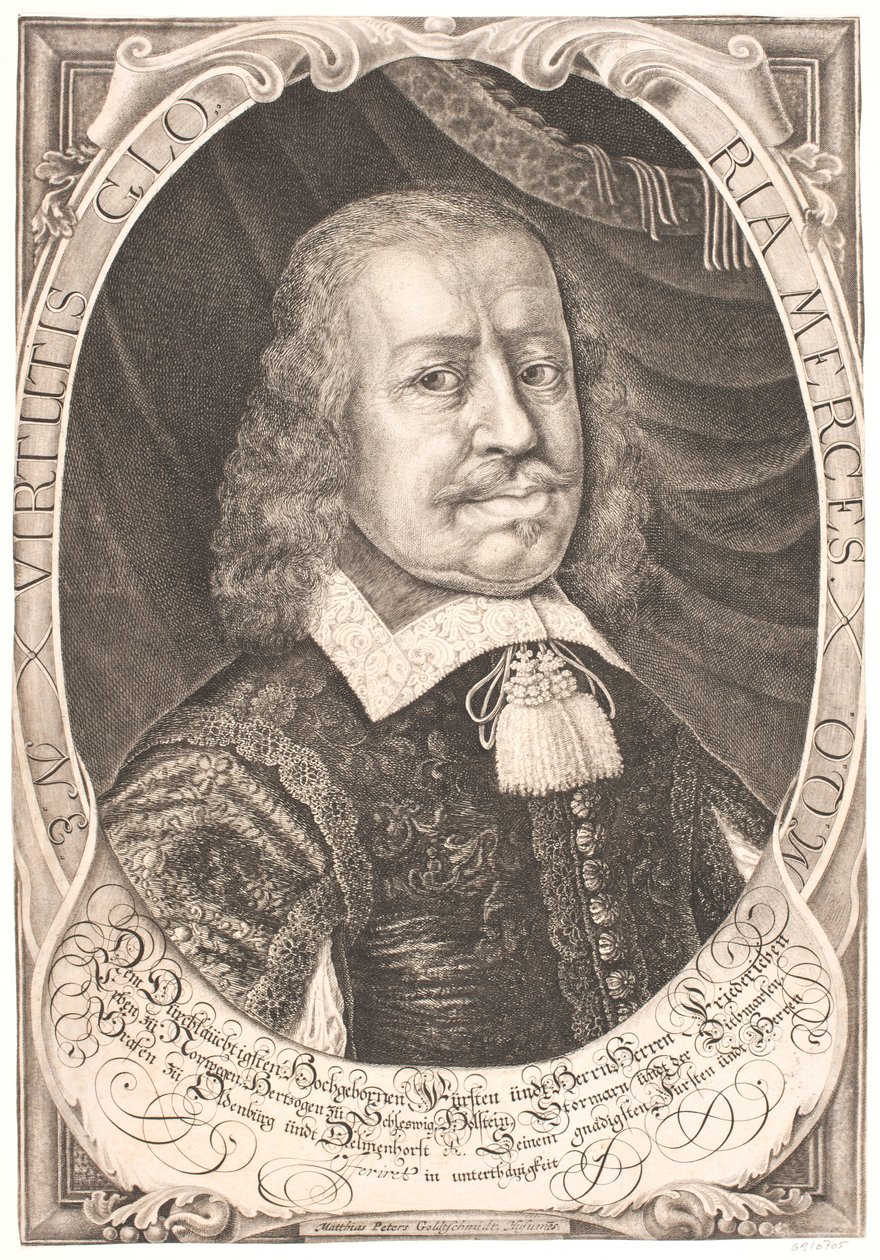 Gottorpský vévoda Frederik III od Mattis Petersen