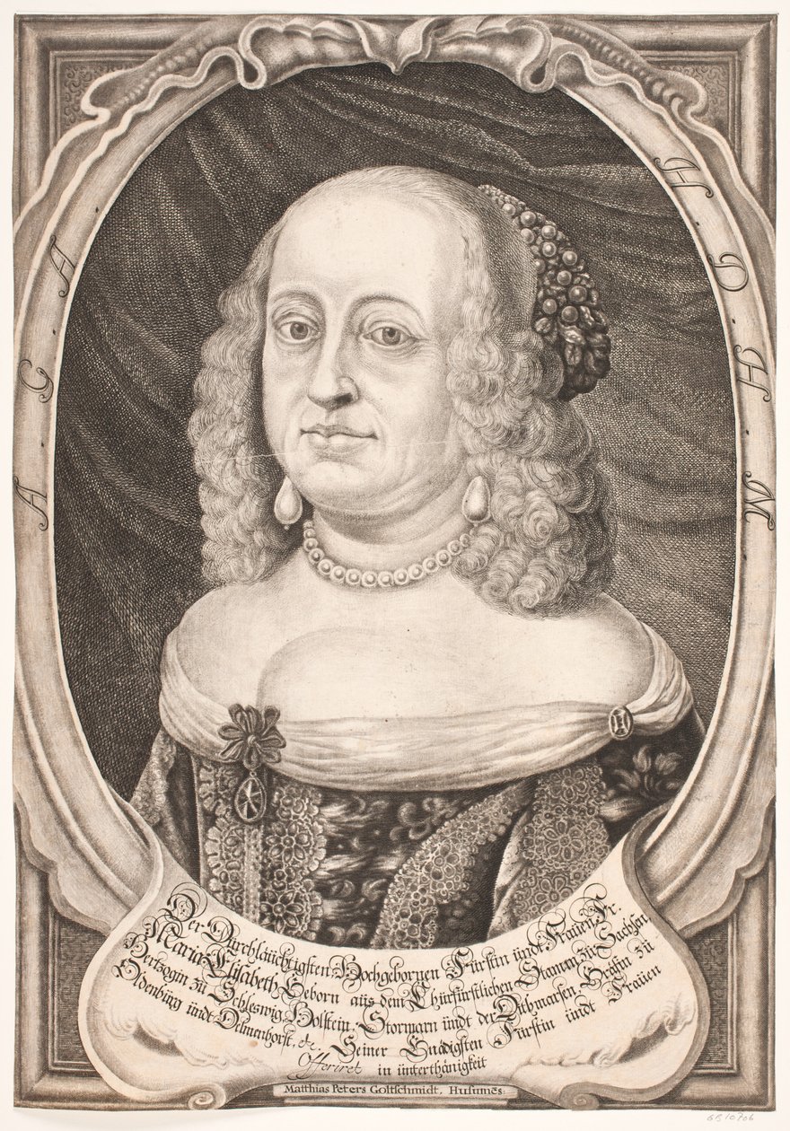vévodkyně Marie Alžběta z Gottorpu od Mattis Petersen