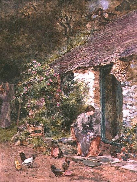 Chvilka odpočinku na Washday od Maud Naftel