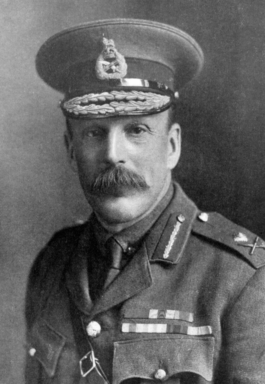 Generál Sir Stanley Maude, britský velitel v Mezopotámii, 1917, c1920. od Maull and Fox