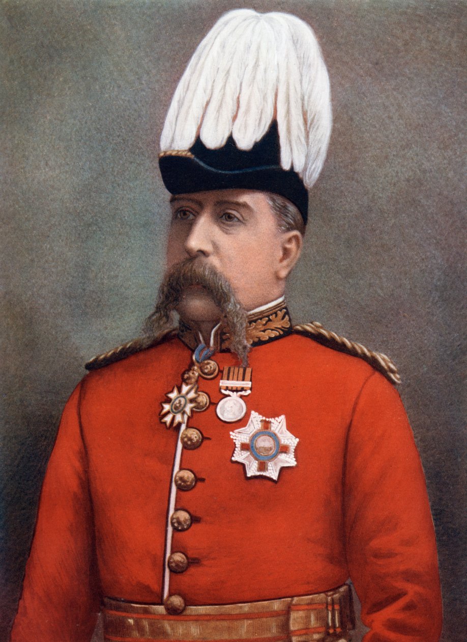 Generálporučík Sir Frederick Carrington, ve zvláštní službě v Jižní Africe, 1902. od Maull and Fox