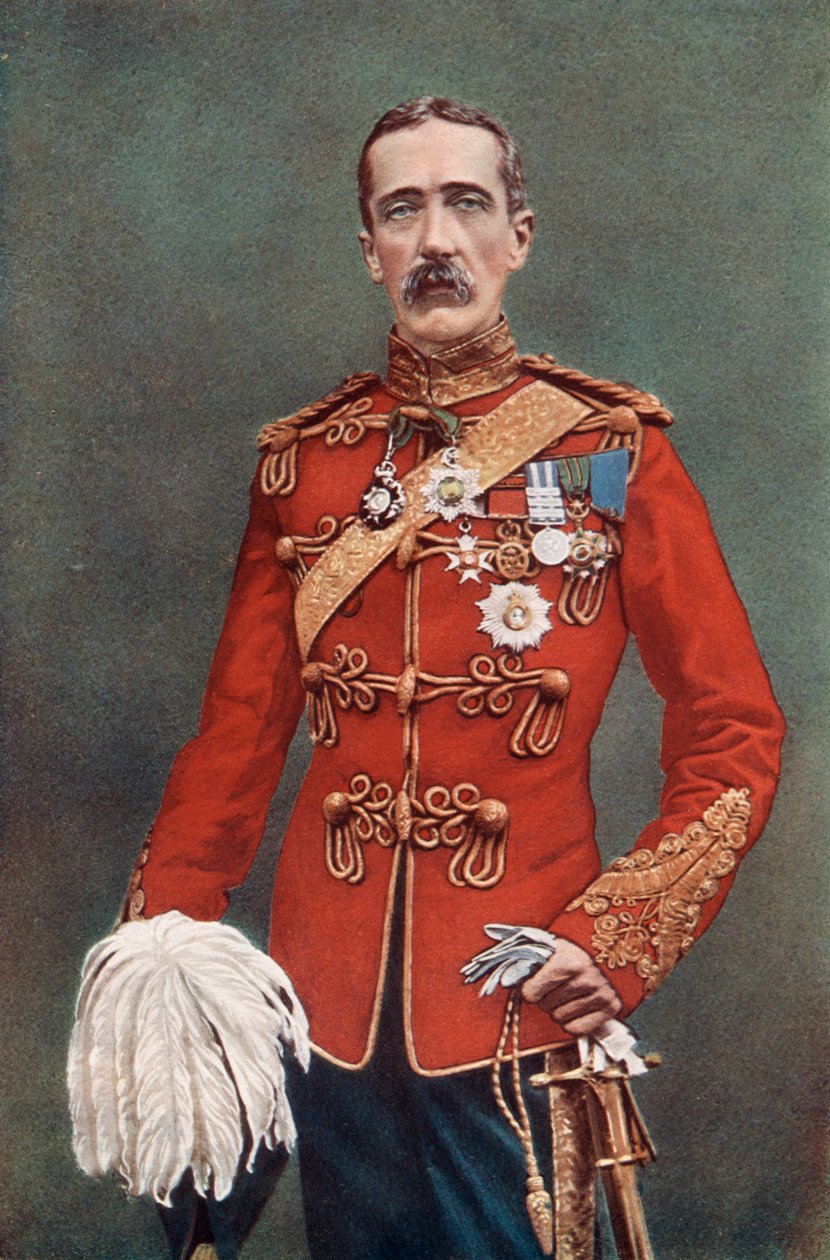 Generálmajor Sir John C Ardagh, ředitel vojenské rozvědky, 1902. od Maull and Fox