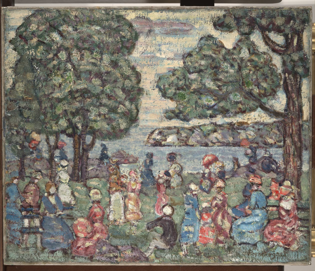 Parková scéna, 1915 od Maurice Brazil Prendergast
