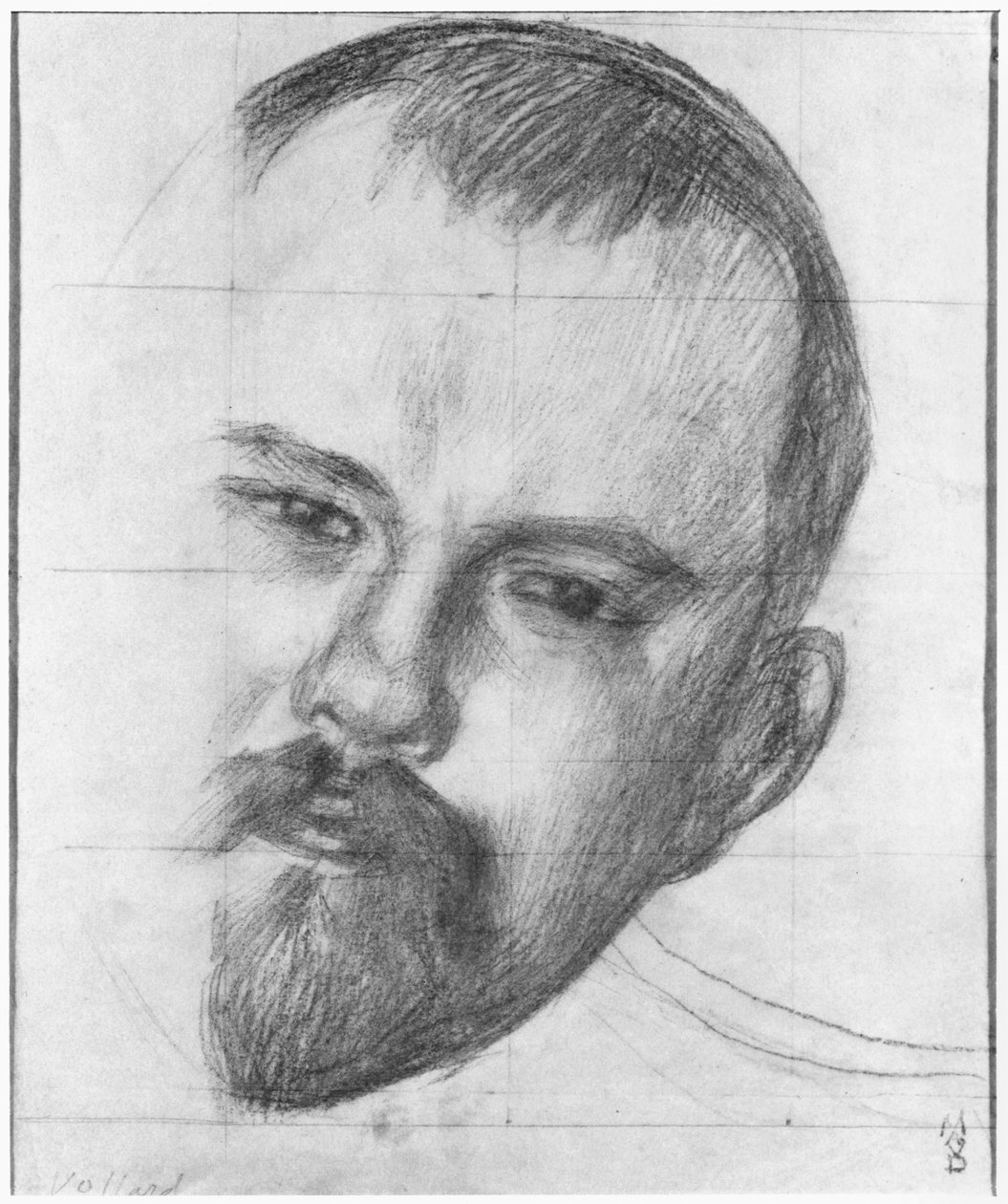 Ambroise Vollard (1868-1939) 1899 (tužka a sangvinik) od Maurice Denis