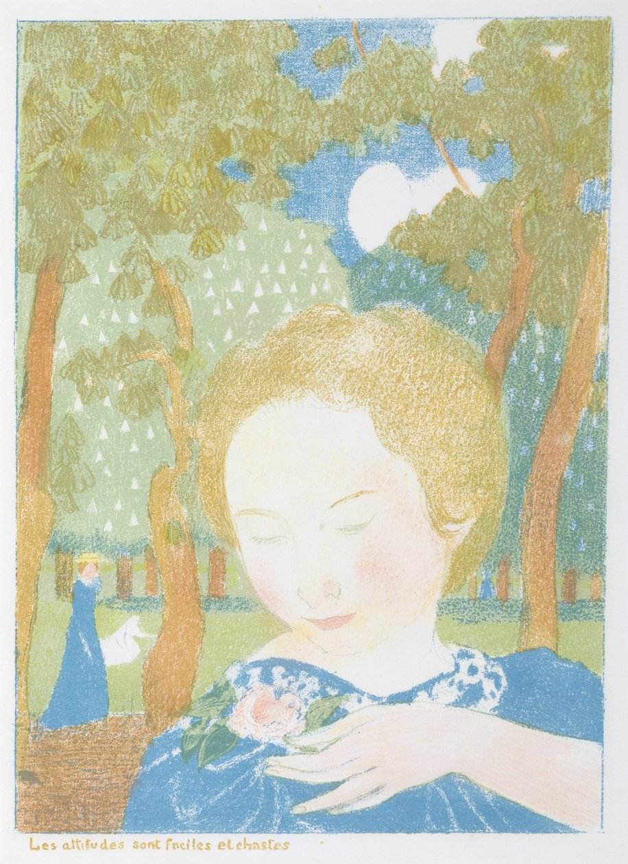 Postoje jsou jednoduché a cudné ze série Love, vydané v roce 1895 od Maurice Denis