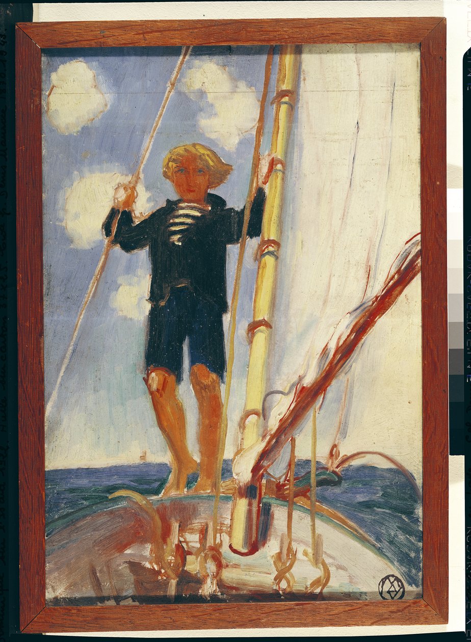 Dominique on the Isard, 1923 od Maurice Denis