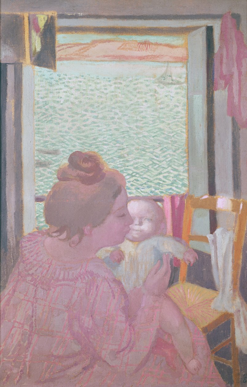 Mateřství u okna, 1901 od Maurice Denis