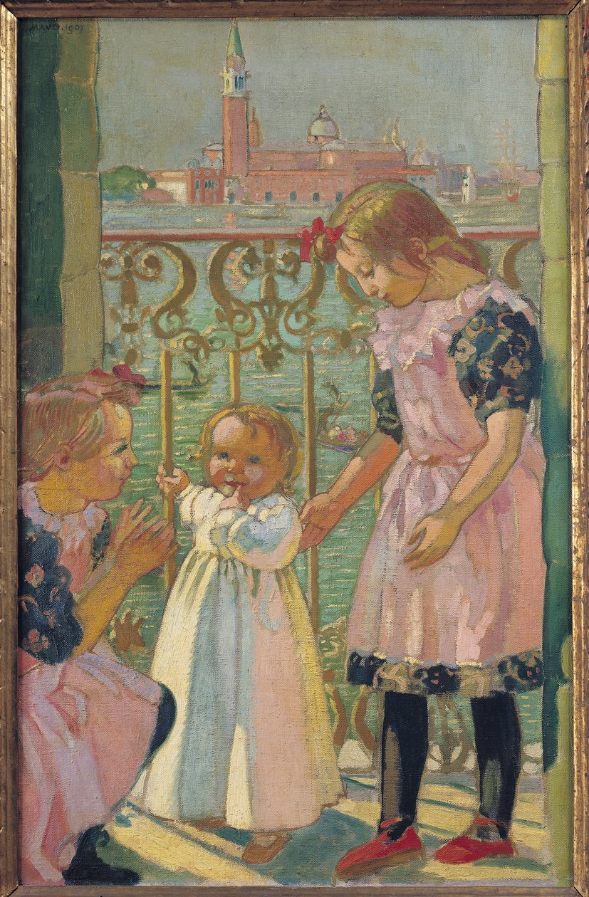 Na benátském balkoně od Maurice Denis