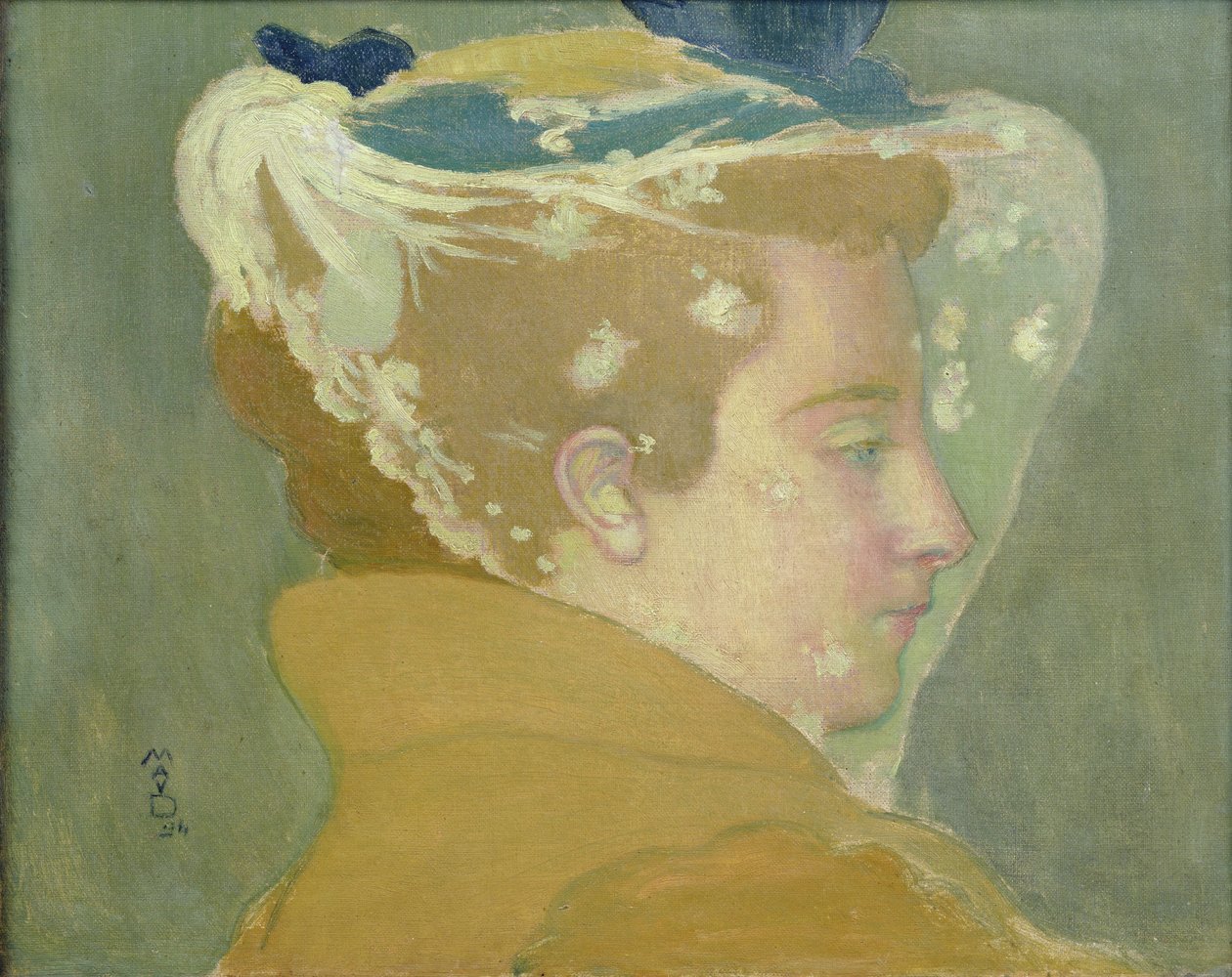 Portrét Marthe s bílým závojem, 1894 od Maurice Denis