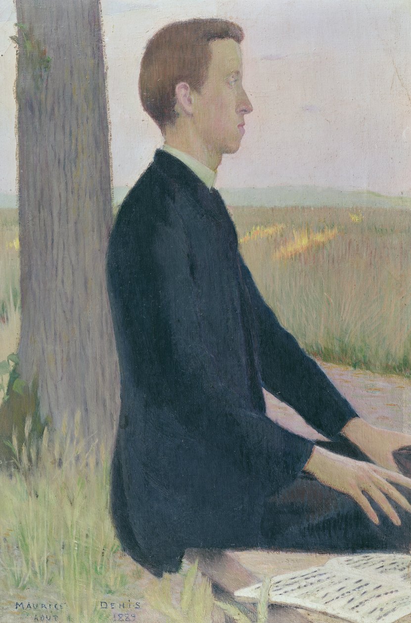 Portrét Raphaela Lemeuniera, 1889 od Maurice Denis