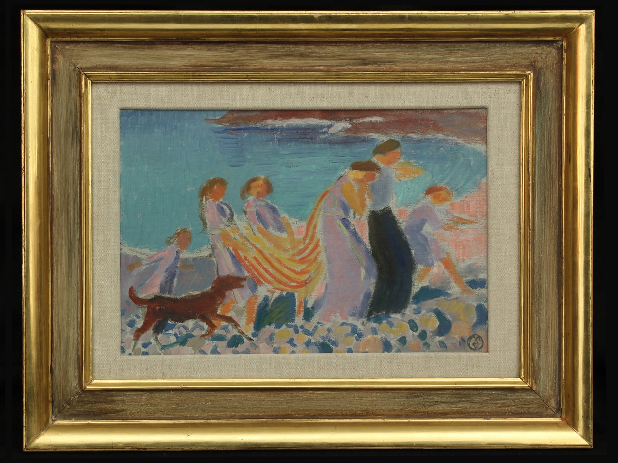 Radost na pláži, kolem roku 1905 od Maurice Denis