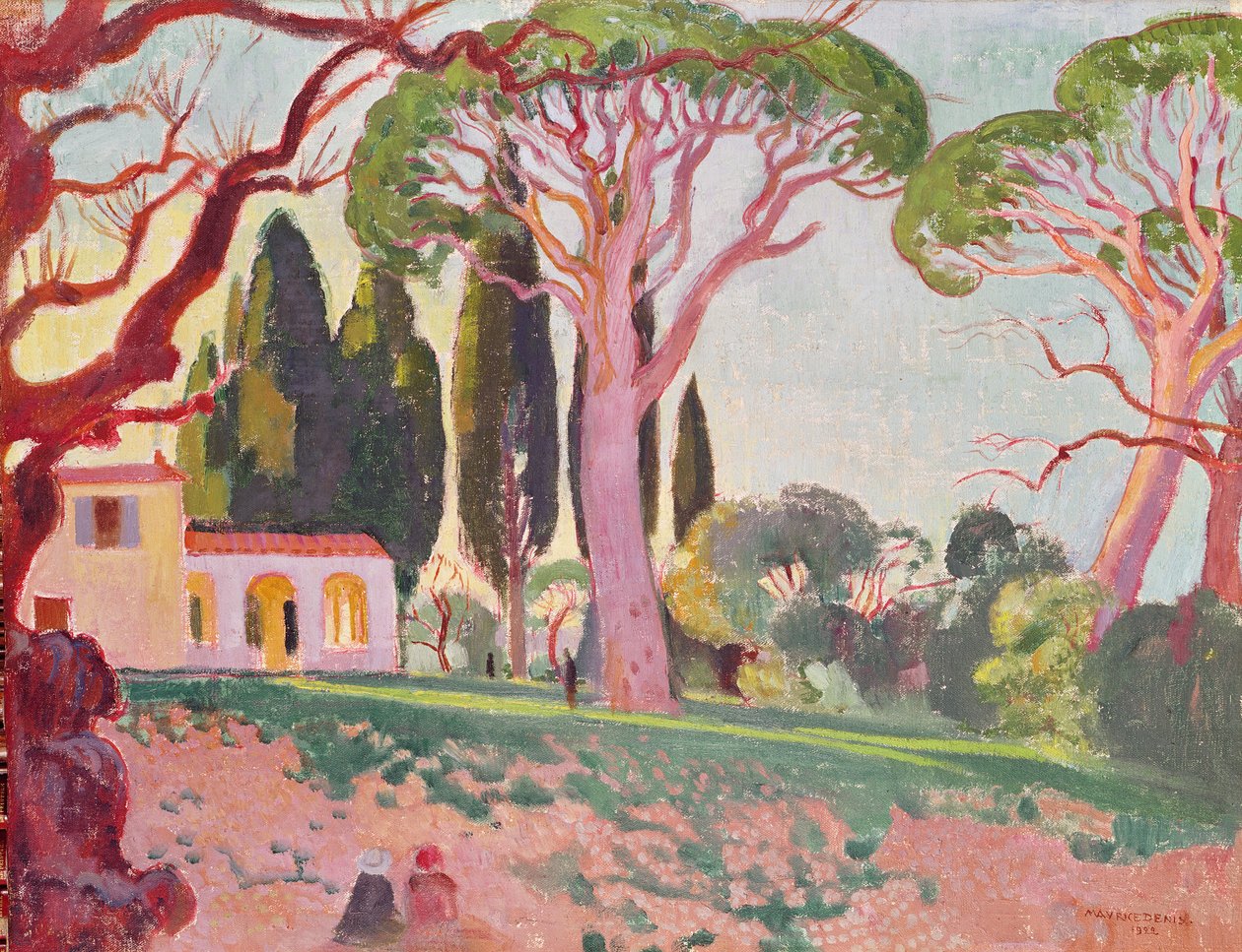 Kaple Saint-Cassien, Cannes, 1922 od Maurice Denis