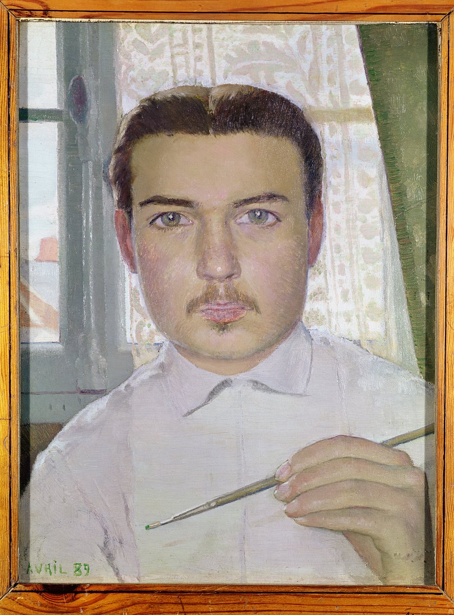 Autoportrét ve věku 18 let, duben 1889 od Maurice Denis