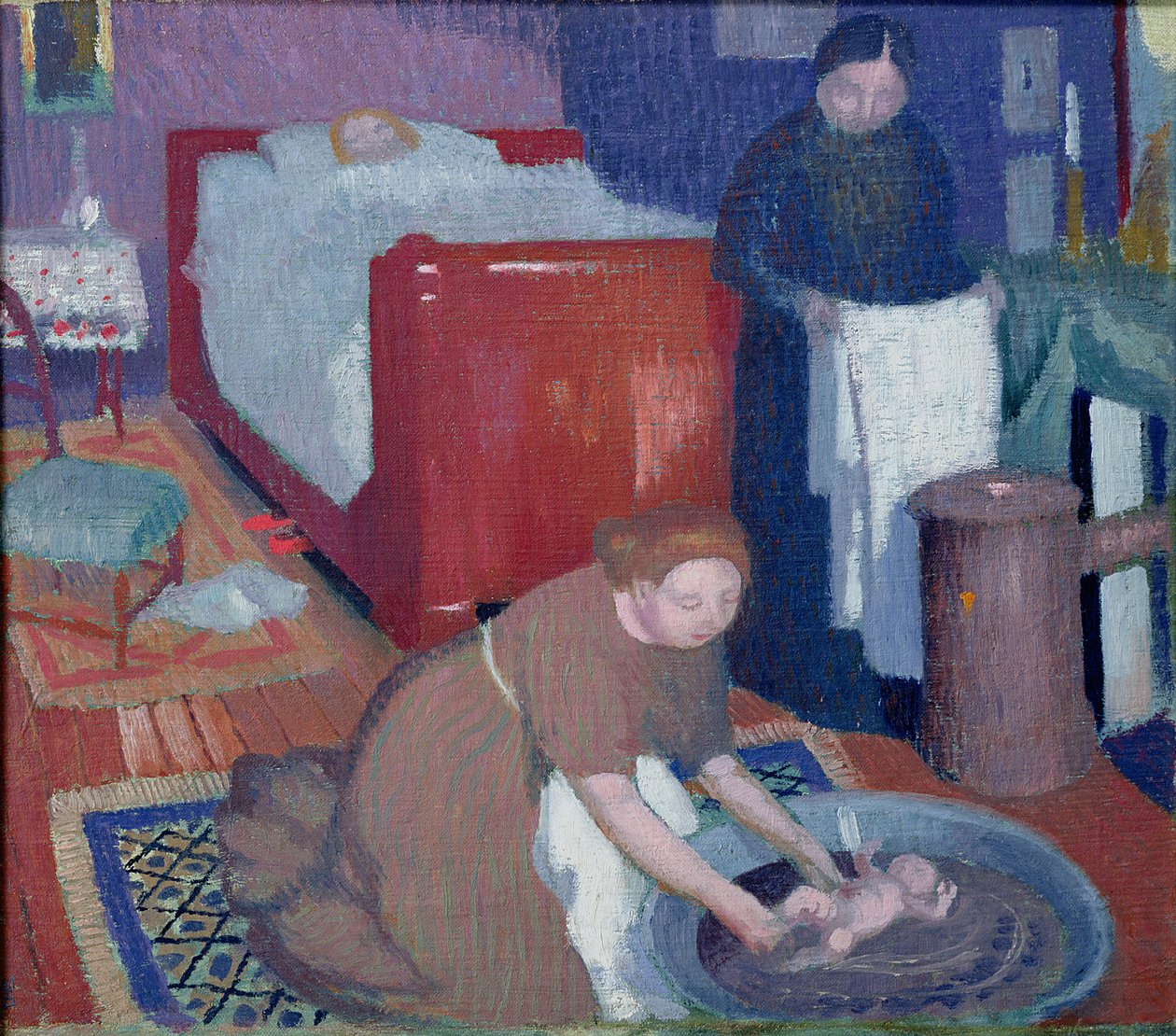 První koupel, kolem roku 1899 od Maurice Denis
