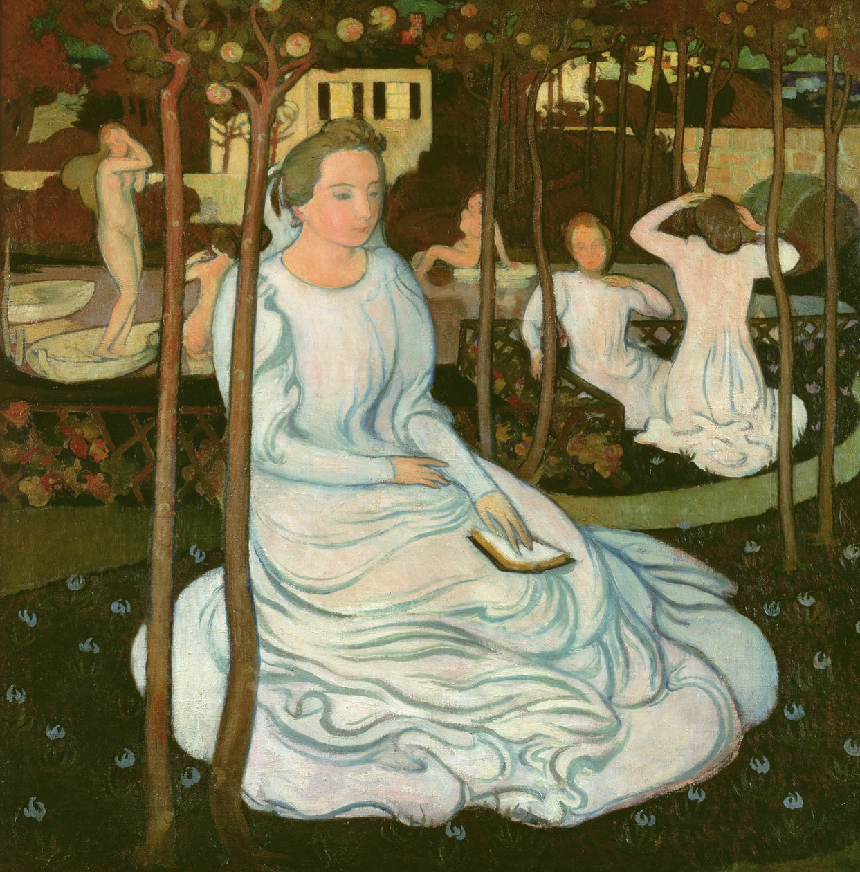 Sad moudrých panen, 1893 od Maurice Denis