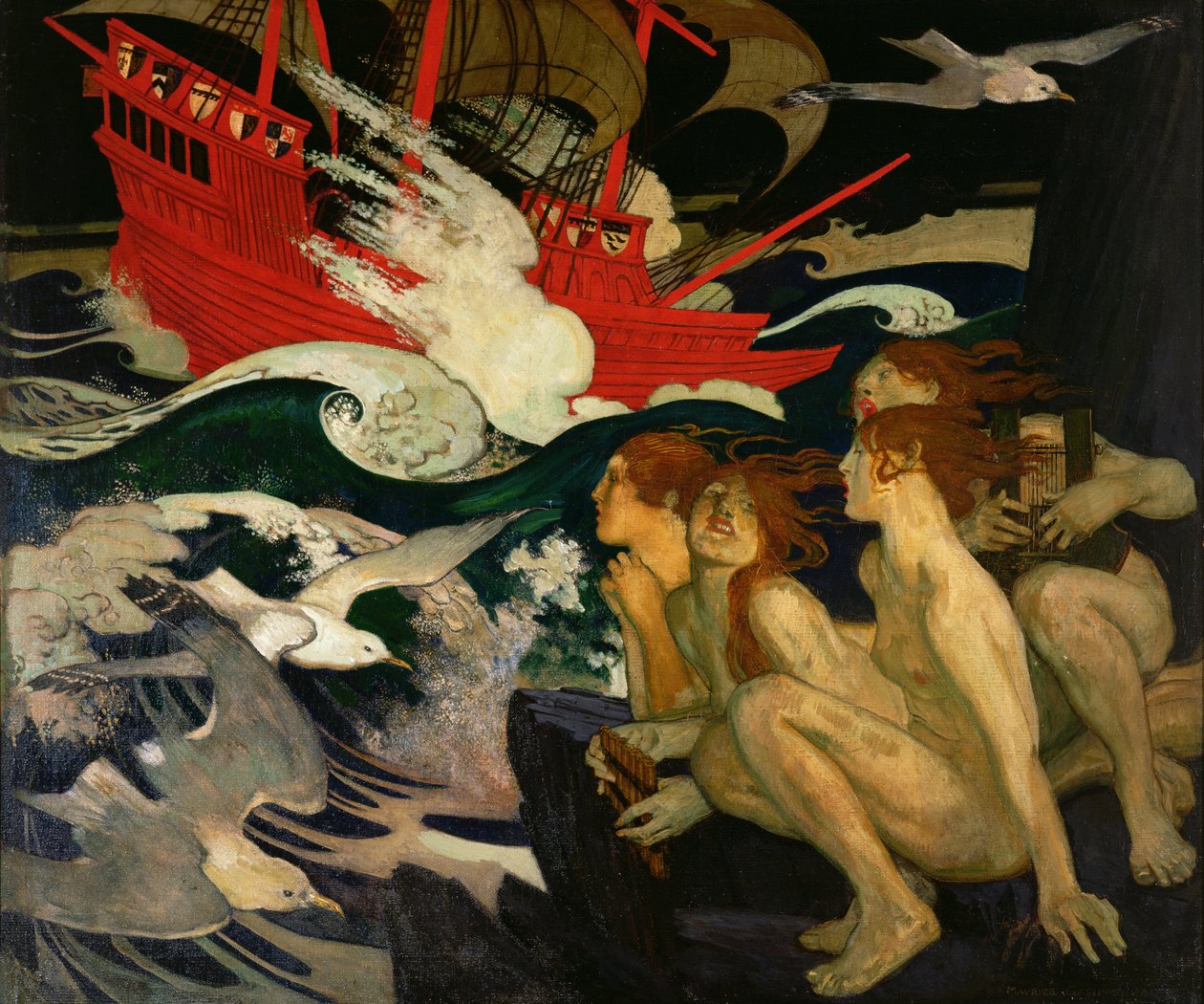 Sirény od Maurice Greiffenhagen