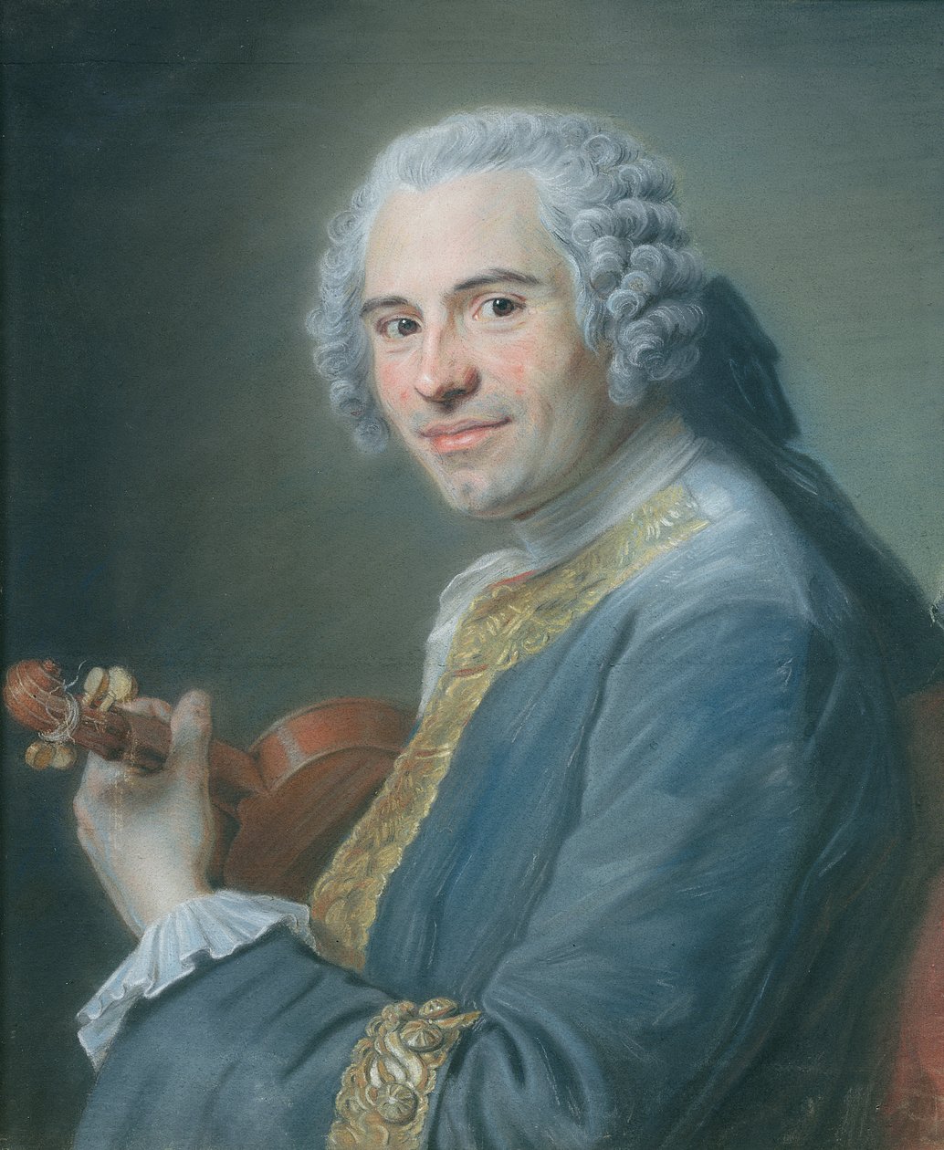 Jean-Joseph Cassanea de Mondonville, 1747 (pastel) od Maurice Quentin de La Tour