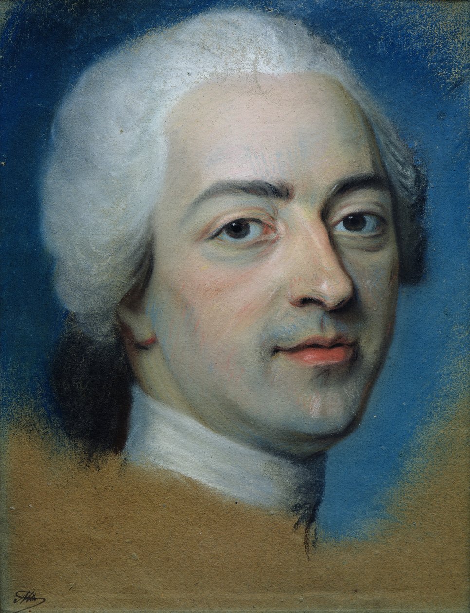 Ludvík XV (1710-74) král Francie a Navarry, po roce 1730 (pastel na papíře) od Maurice-Quentin de La Tour