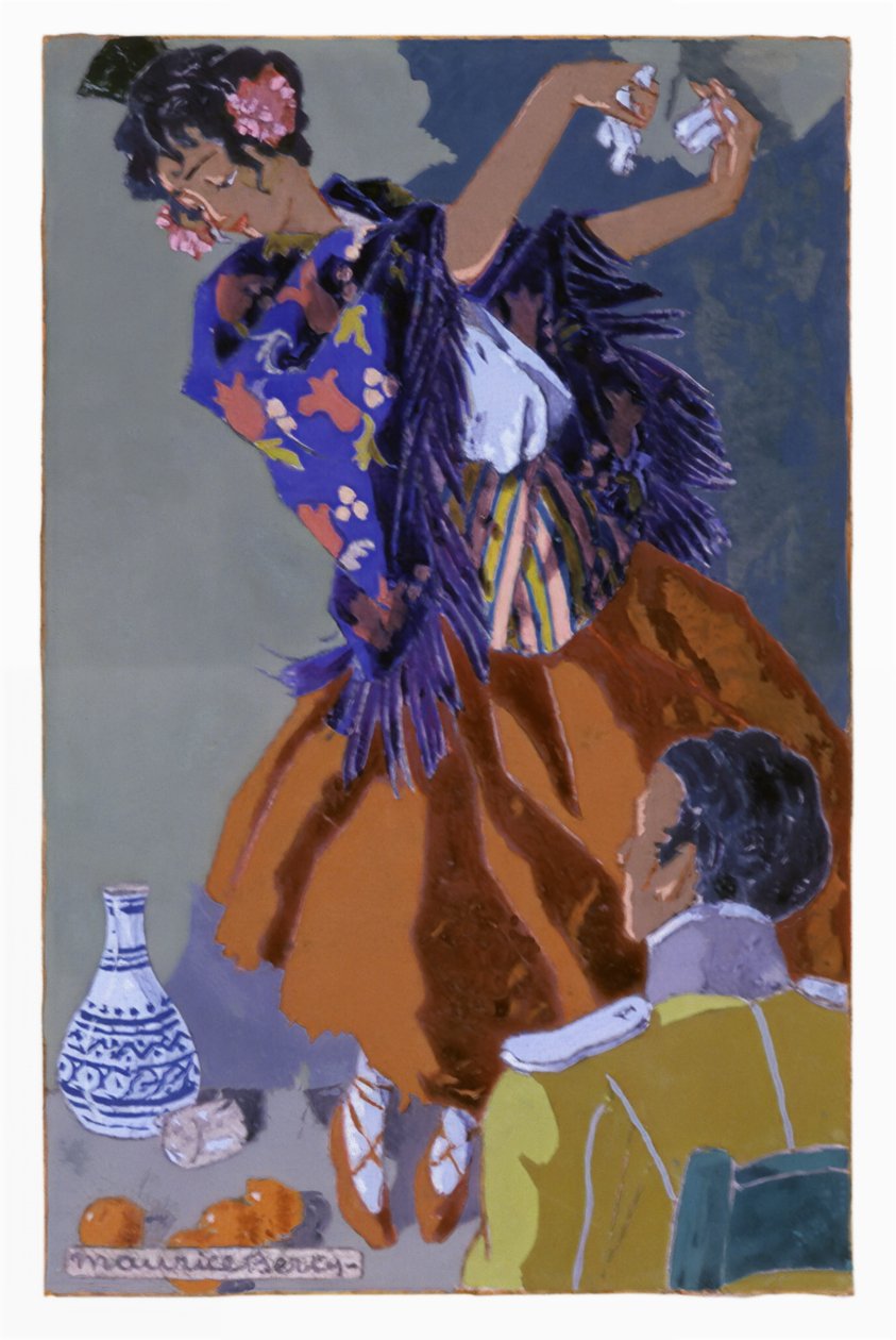 Carmen, asi 1930 (ilustrace) od Maurice Berty