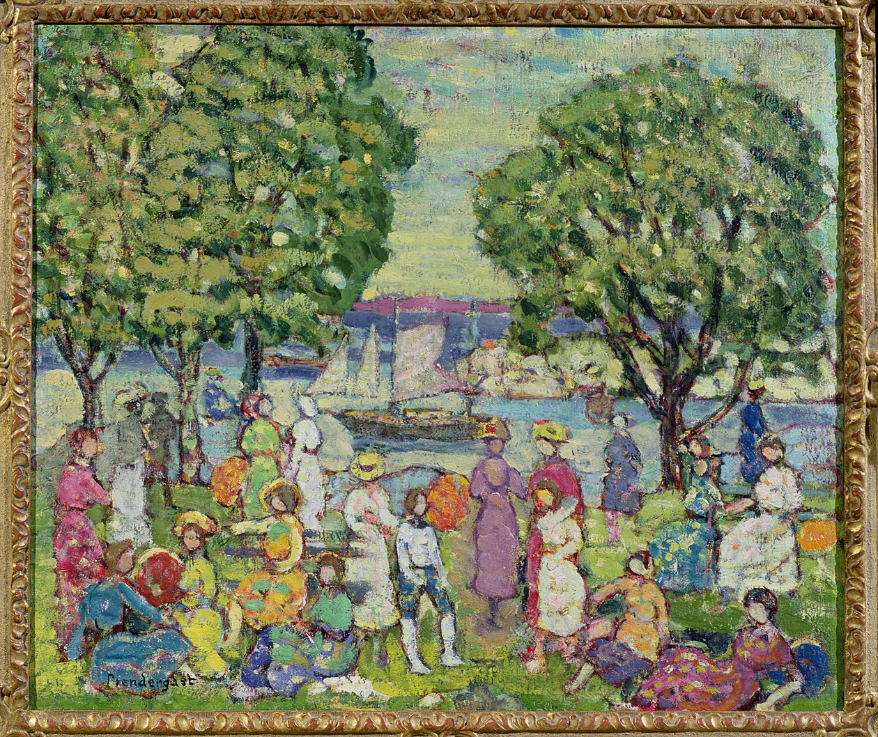 Gloucesterský přístav od Maurice Brazil Prendergast