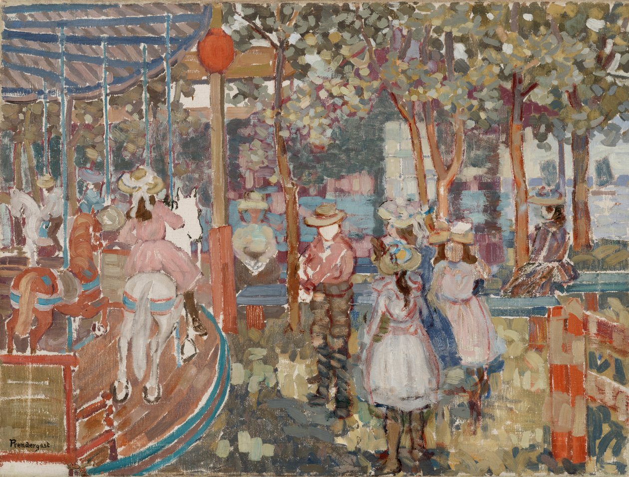 Kolotoč od Maurice Brazil Prendergast