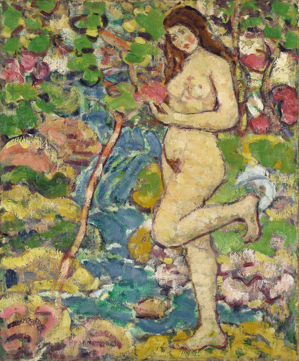 Vodopád od Maurice Brazil Prendergast