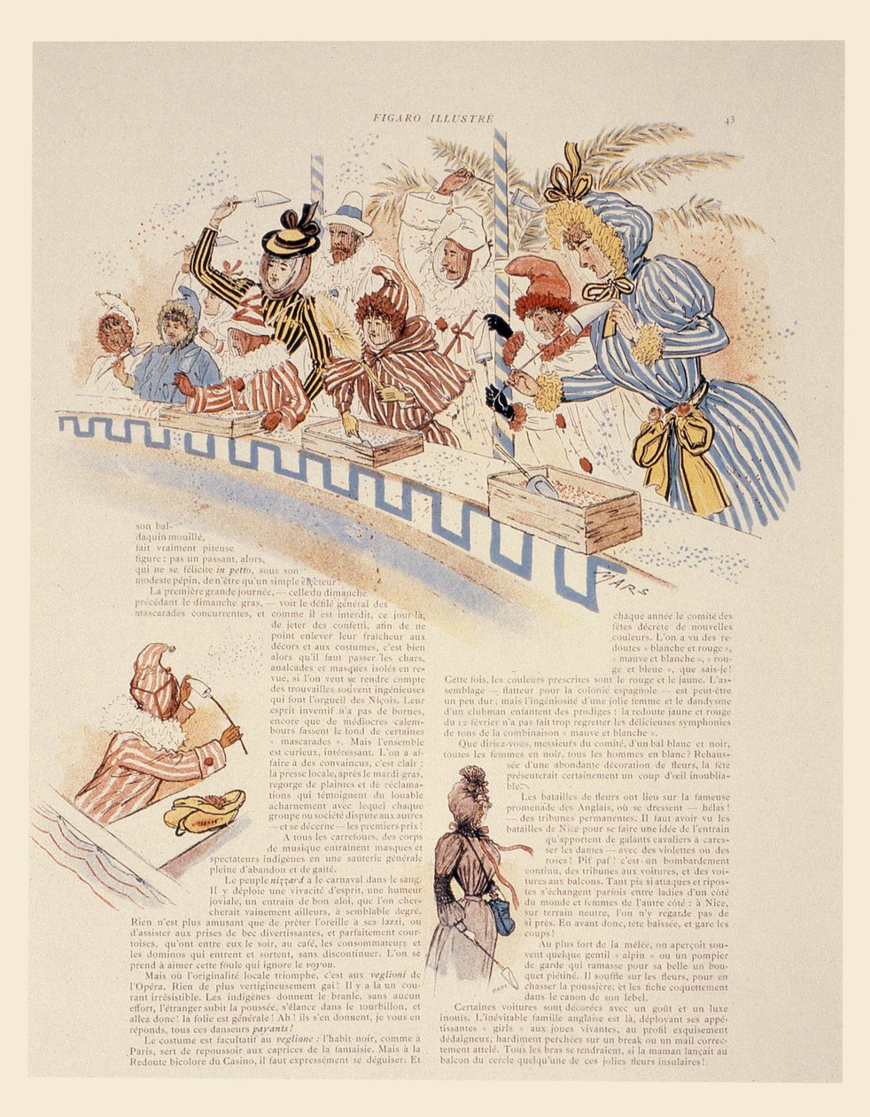 Pěkný karneval, 1894 od Maurice Charles Mathieu Bonvoisin