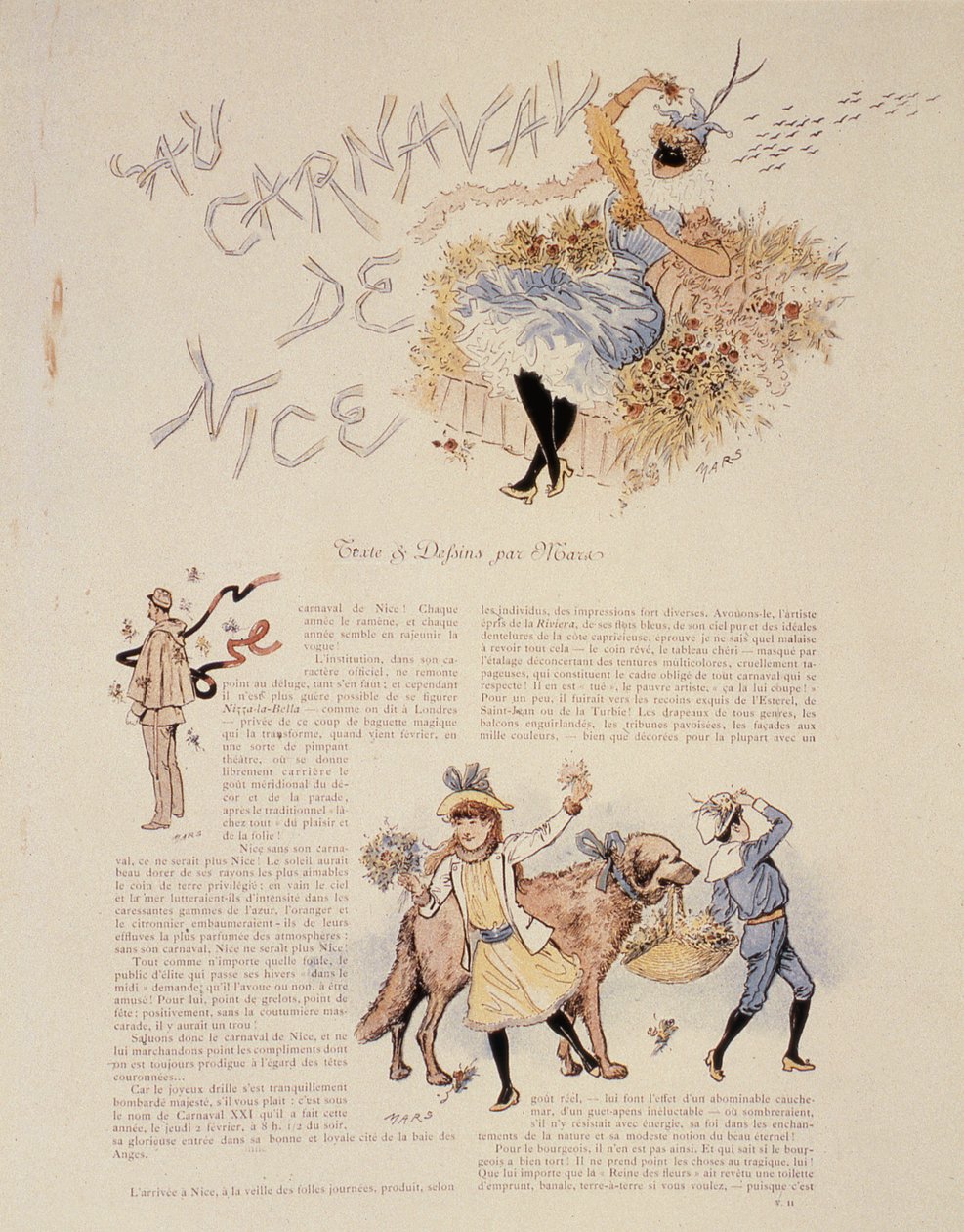 Pěkný karneval, 1894 od Maurice Charles Mathieu Bonvoisin