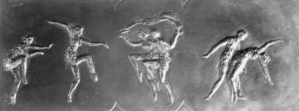 Pavlova tančící podzimní Bacchanal, c1911 od Maurice Charpentier mio