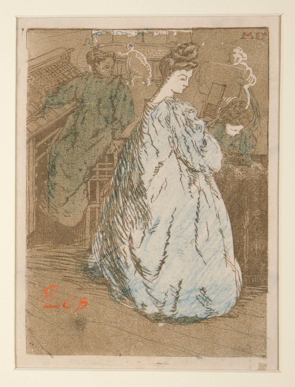 Les Camelots de la Pensée (důkaz pro titulní stranu) od Maurice Delcourt