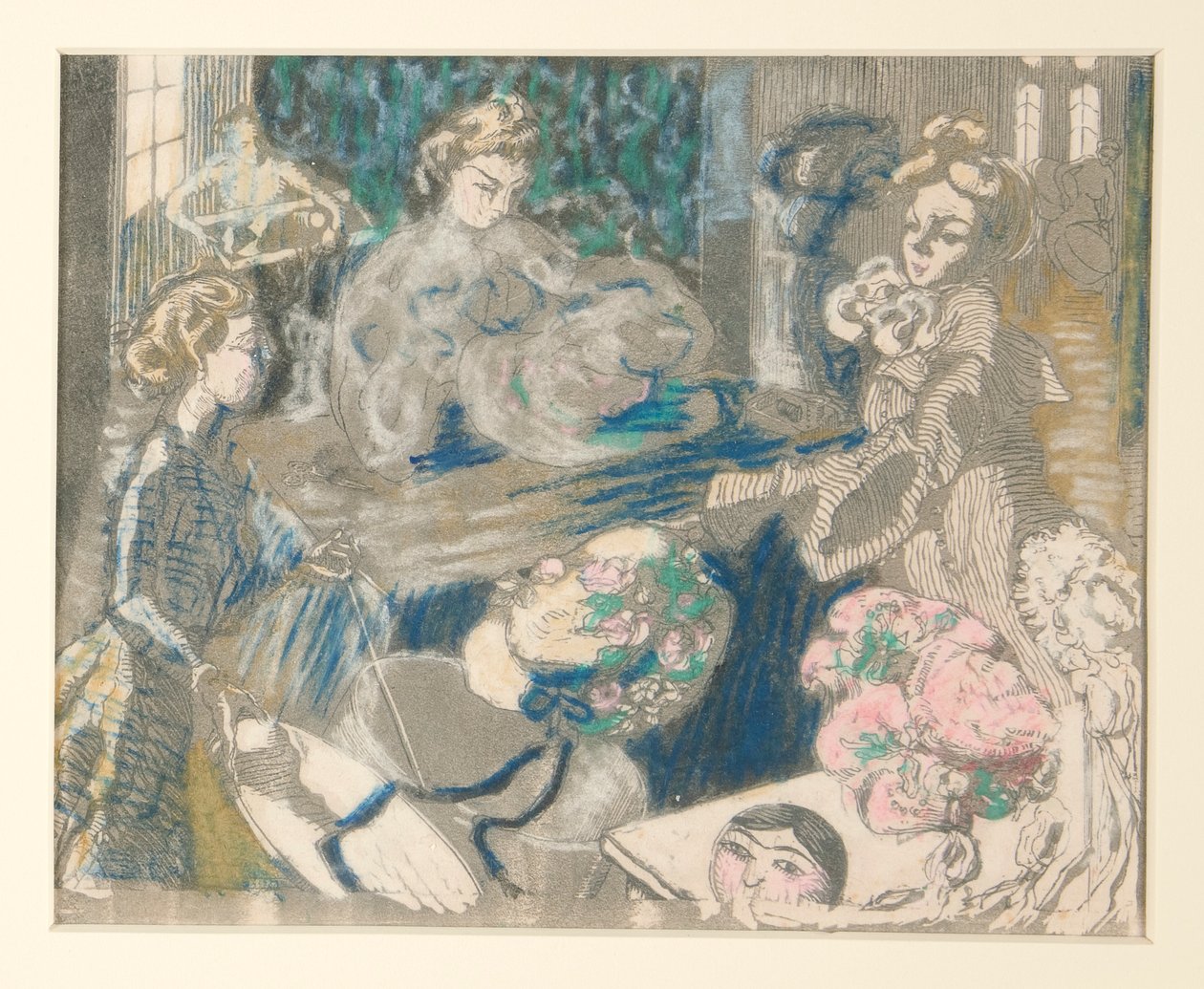 Milliners Shop od Maurice Delcourt