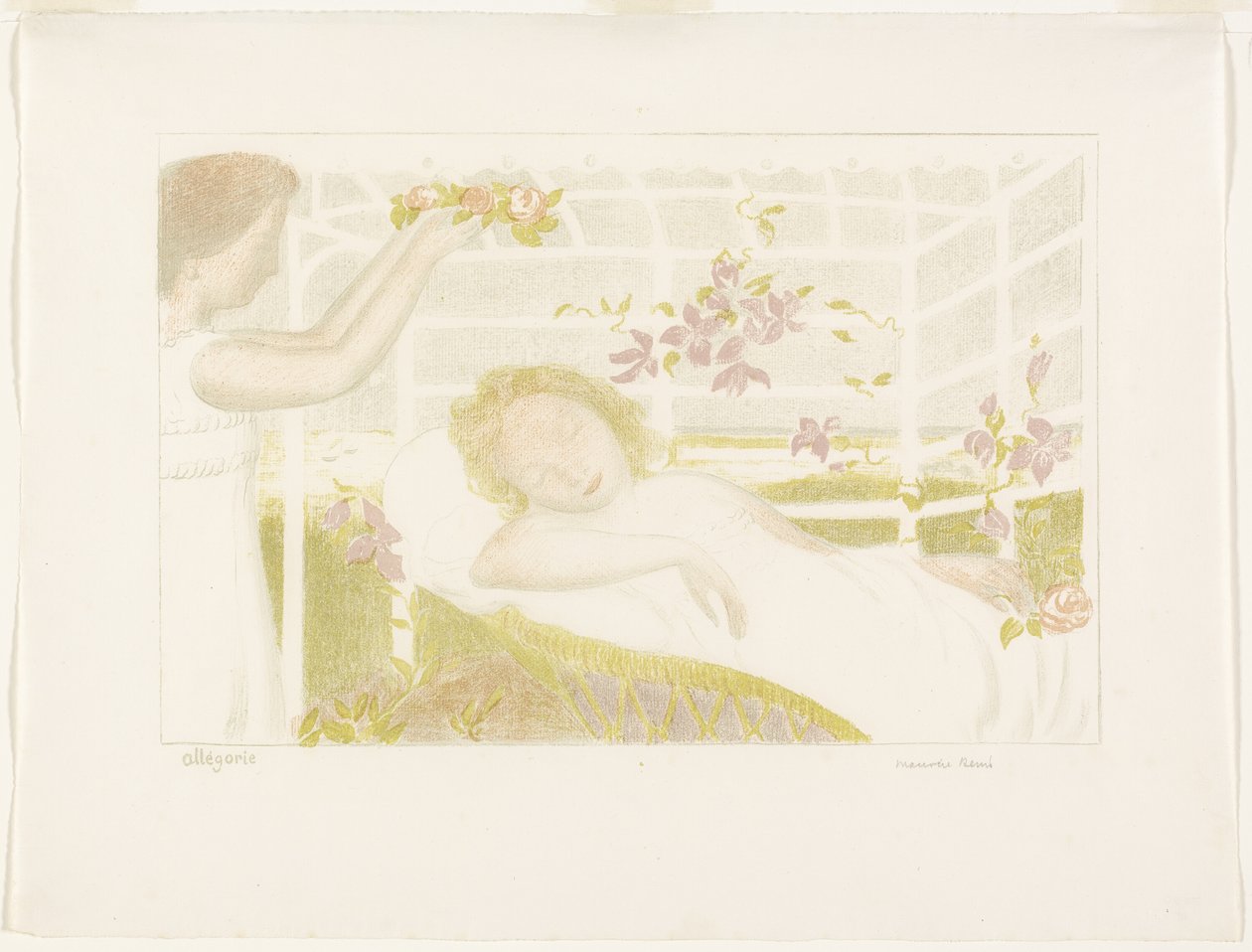 Alegorie, deska jedna z lásky od Maurice Denis