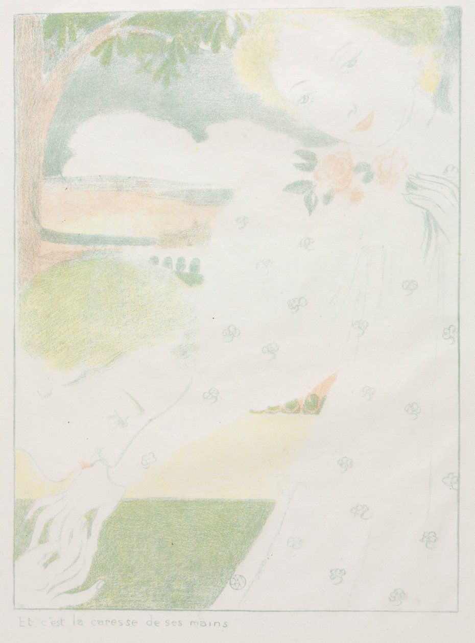 A je to pohlazení jejich rukou od Maurice Denis