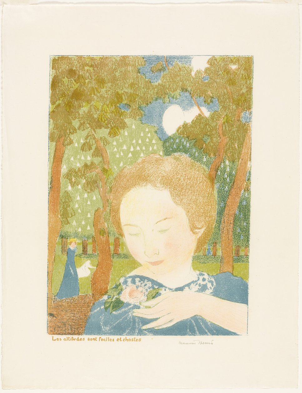 Postoje jsou snadné a cudné, deska dvě od Love od Maurice Denis