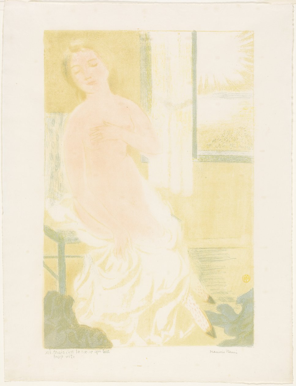 Ale je to srdce, které bije příliš rychle, deska dvanáct od Love od Maurice Denis