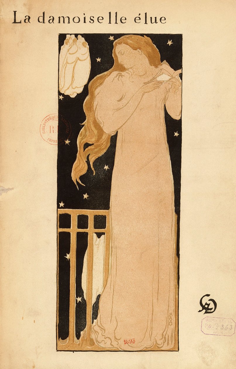 Claude-Achille Debussy (1862-1918), Vyvolená slečna od Maurice Denis