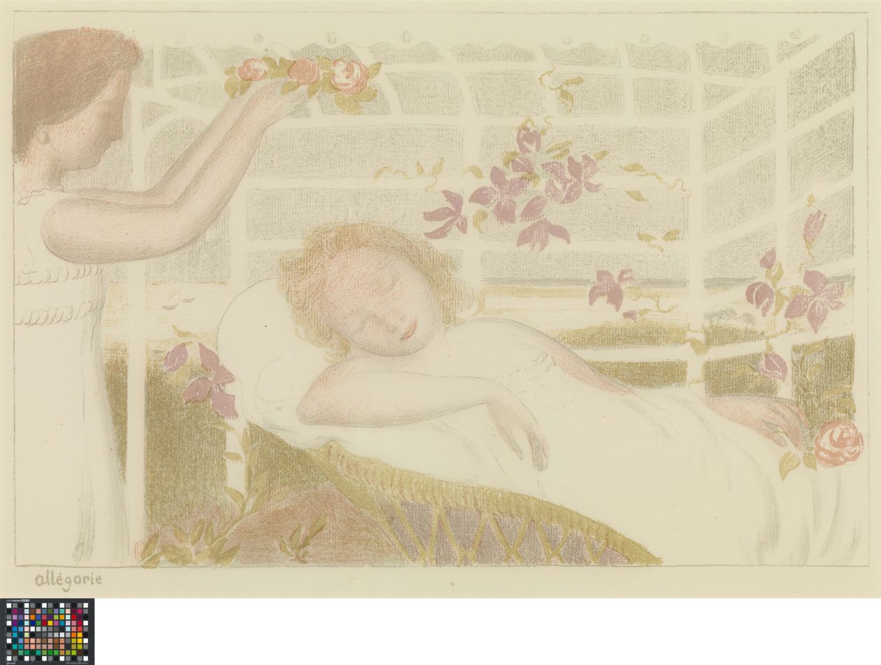 Nizozemsky: Allégorie, ze série Amour od Maurice Denis