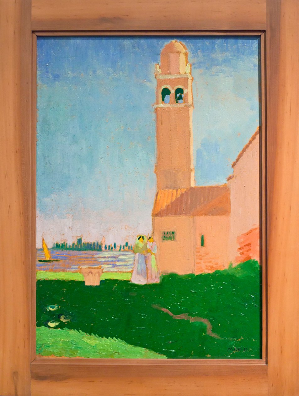 Kirkko laguunilla od Maurice Denis