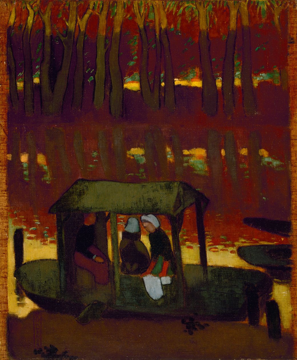Večerní paměť I, 1890 od Maurice Denis