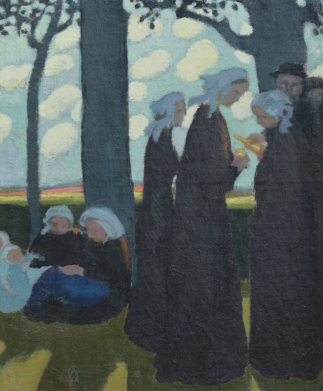 Večer u Binic, kolem roku 1895 od Maurice Denis